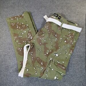 Another Hype Piece AHP‎ Mens Camo Cargo Pants Desert Camouflage 46x36 #2620